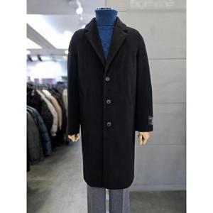 바쏘옴므 세이브존03 바쏘옴므 남자 겨울 블랙 울  구스라이너 롱 코트 WSAGZ4CJ30A