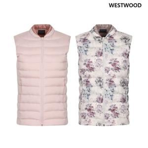 [웨스트우드] 여성 히트커버 덕다운 베스트 조끼 (2컬러) WN3WCDV620