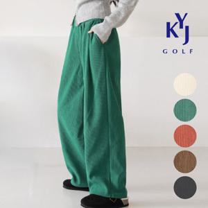 겨울 핀턱 코듀로이 와이드밴딩 여성 골덴 바지 DPWLSL91