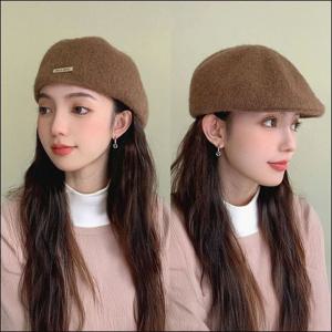 7컬러 데이트룩 모직 겨울 빵모자 화가모자 베레모 여자