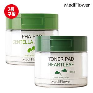 [메디플라워]어성초 토너 패드+센텔라 파하 패드