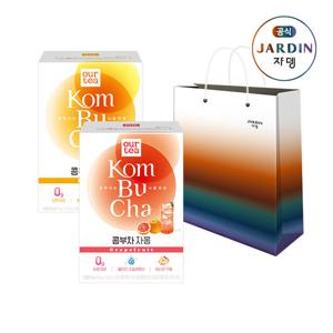 [아워티] 콤부차 자몽30P+레몬30P+쇼핑백