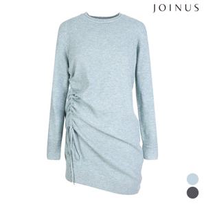 라운드넥 옆셔링 니트원피스_JAAW1-CSO200