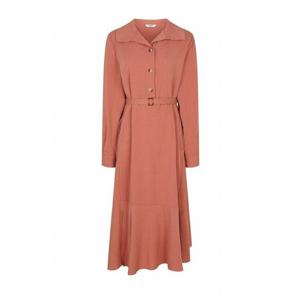 [레코브](레코브) 벨티드 카라 원피스(LC61B9OP557B)