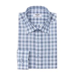 [레노마(셔츠)]레노마셔츠 23 S/S 투톤 미디움 체크 일반핏 RNSSG0-036-BU