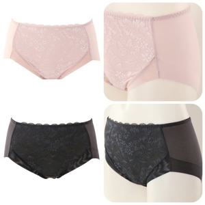 [비너스]배위올라오는 편한기장 복부를 서포트해주는 노라인 팬티거들 VPTM529H