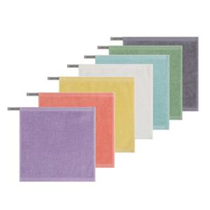 송월 30수 컬러 고리 핸드타월 5장