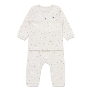 [블루독베이비8] FW25 팝핑도트내의 HJ (45A7005425) (BLUEDOG BABY 유아 출산 백일 선물 도트 강아지 내복