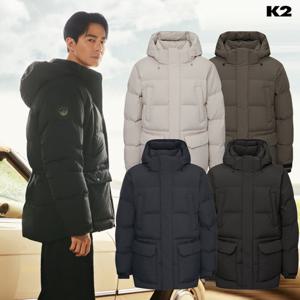 (조끼증정)K2 남성 KMW25 527 [조인성착용] 헤비형 야상구스다운 씬에어 아난타 다운 파카 KMW25527-GS