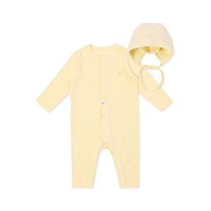 오가닉맘 알레옐로긴소우주복모자세트(임신출산선물세트) (MLSPQE05)