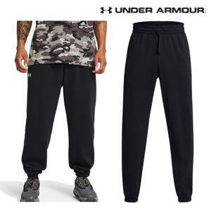 [언더아머(백)]남성 트레이닝 긴바지 UA 라이벌 플리스 퍼들 팬츠 1383097-001