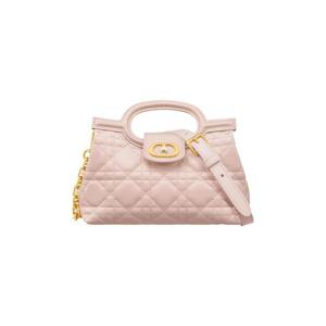 디올 졸리 미니 탑 핸들 백 까나쥬 램스킨 파우더 핑크 S3123UNJB-M413