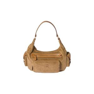 미우 미우 코듀로이 포켓 백 시나몬 5BC189-AF81-F0401