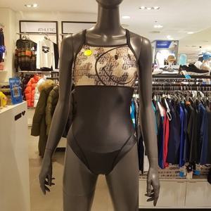 [아레나] 여선수용 원피스수영복A0SL1CO91BLK-IDG