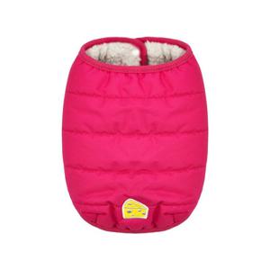 세이치즈 강아지옷 겨울 베이직 패딩 핫핑크