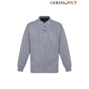 [엘르스포츠][비밀특가] 남성 기모 포켓 카라 긴팔 티셔츠 1종 2