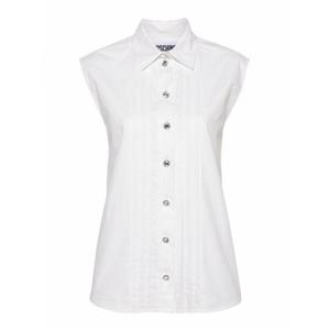 [MOSCHINO] 라프리마 여성 셔츠 리브 디테일 022004300001 화이트 /8