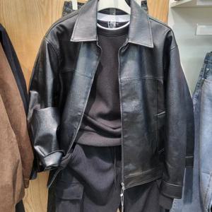 체이스컬트 HC03 남성 비건 레더 자켓 EERK4931B03