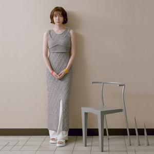 [쥬크]투톤 뷔스티에 옵션 니트 롱드레스 Z252KSE002