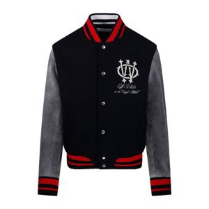 오프화이트 고딕 OW 울 데님 바시티 재킷 OMEH053F25 FAB003 10