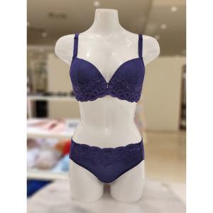 [비비안]밤하늘 별빛 퍼플 스팽클쟈가드 압박X 저중심 모아주는 DE컵 브라팬티세트 (BR1980Q/P)