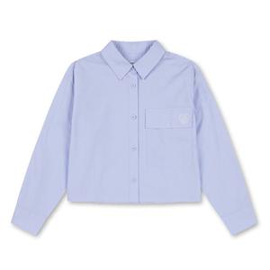 [폴햄키즈][폴햄키즈] 시그니처 여아 크롭 셔츠_PKE2WC2040