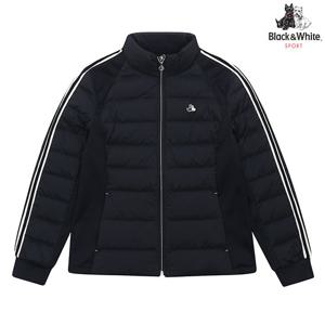 [블랙앤화이트] 여성 경량 다운 하이브리드 점퍼 1112LXGG_NAVY