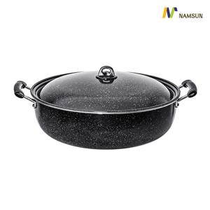 남선 국산 마블 튀김팬 55cm / 양수 튀김냄비 업소용 양수