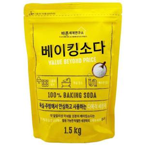 바른세제연구소 베이킹소다 1.5kg X 1개 무궁화