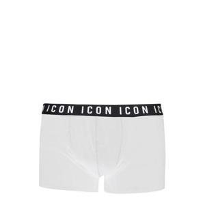디스퀘어드 남성 화이트 ICON 사각팬티 D9LC63850_100