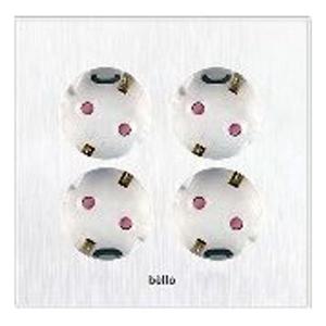 벨로 화이트헤어라인 전기 매입 중 4구 콘센트 신축