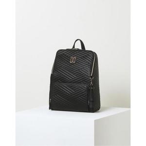 [닥스핸드백] 블랙 칼라일 가죽 백팩 DCBA5F369BK