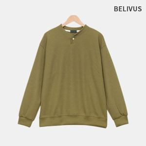 빌리버스 남자 니트 맨투맨 긴팔 무지 티셔츠 BCM093