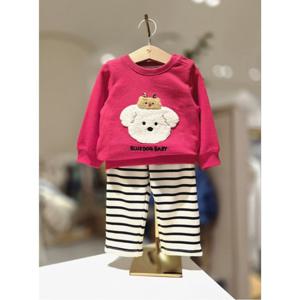 블루독베이비 10 25FW신상RD)루돌프 도기 상하세트 (45C7067214)