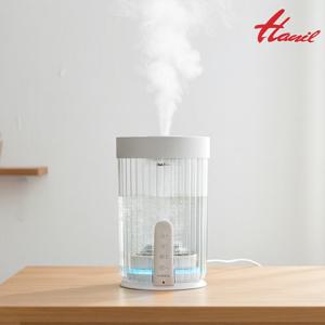 한일 정품 HGSP-V30 물멍 가열식가습기 리모컨 3L대용량 내열투명글라스 2중구조수조 분리세척 SUS316가열판