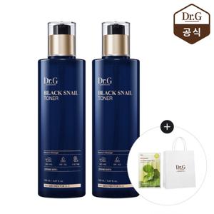 닥터지 블랙 스네일 토너 150ml 2개 (증)레드블레미쉬 쿨 비타C 마스크 1매+쇼핑백(소)