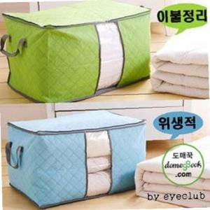 부직포정리함 대나무숯성분이불보관함 부직포수납함