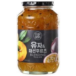 초록원 유자패션후르츠차 1kg