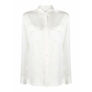 [EQUIPMENT] 라프리마 여성 셔츠 시그니처 L21E035NATURE 화이트 /8