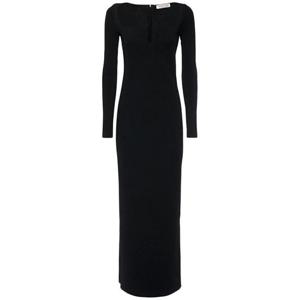 발렌티노 스트레치 비스코스 니트 롱 드레스 76I-AE6020