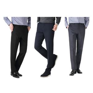 남자 가을 노턱 히든밴딩 스판 정장바지 LV-SPW-7405