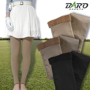 골프 기모타이즈 여성 골프스타킹 겨울 보온 300데니아 스포츠