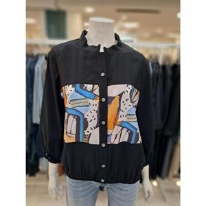 아르테 세이브존07 여성 프린트 단추 셔츠 DQBCWB300