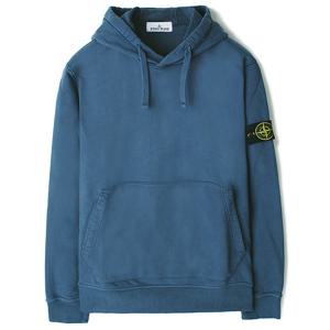 24SS 스톤 와펜 후드 맨투맨 다크블루 801564151 V0024
