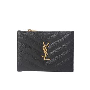 [생로랑] 반지갑 668287 BOW01 1000 마틀라쎄