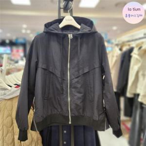 라티움 HC03 여성 편하고 핏예쁜 허리밴딩 양지퍼모양 후드점퍼 L55 P3JP05 99