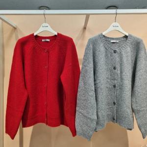 라티움 HC34 팔 품편한 앞오픈형 요니라운드 니트가디건 T2541Cd03