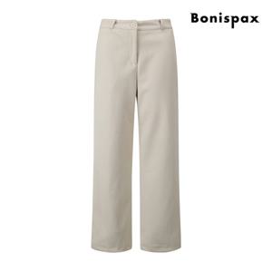 [보니스팍스(여성의류)]포멀 세미 와이드 크롭 팬츠 XPBPT007M0