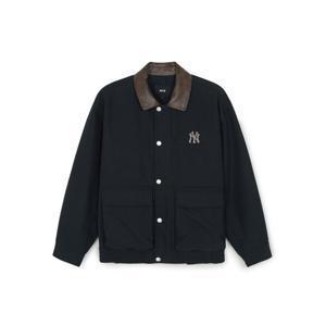MLB  (3AJPB0161-50BKS) 공용 베이직 워싱 워크자켓
