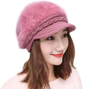 앙고라 패션겨울모자 여성털모자 방한 따뜻한 니 GWM